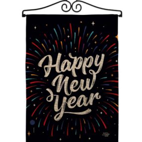 Garden Flag New Year GS192330 B 02