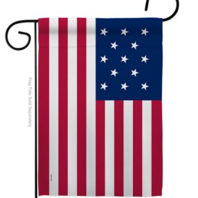 Flag of the United States (1777–1795) - Nationality Flags of the World Impressions Decorative Flags HG141099 Made In USA