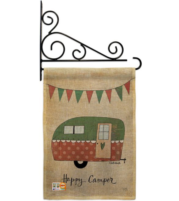 Camper - Outdoor Nature Vertical Impressions Decorative Flags HG109046 Made In USA - Image 12