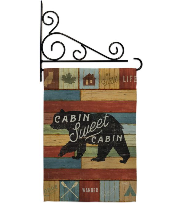 Cabin Sweet Cabin - Outdoor Nature Vertical Impressions Decorative Flags HG109052 Made In USA - Image 11