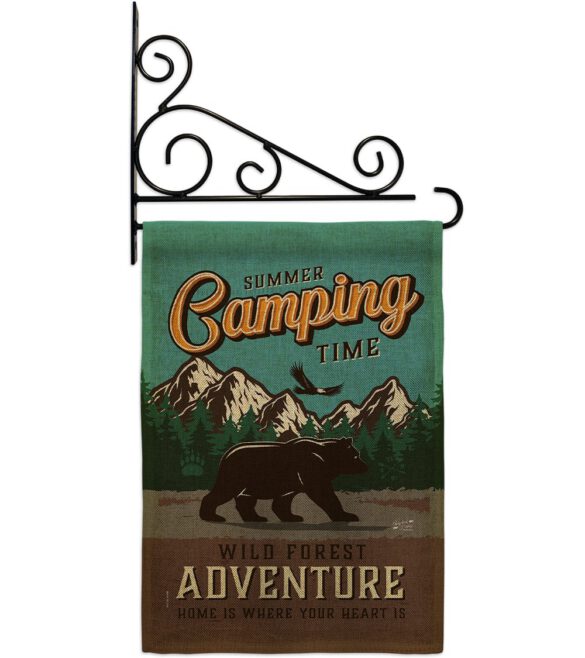 Adventure Camping - Outdoor Nature Vertical Impressions Decorative Flags HG137223 Made In USA - Image 15