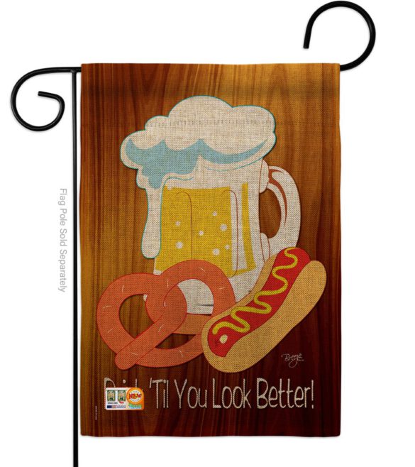 Drink 'Til You Look Better - Party & Celebration Special Occasion Vertical Impressions Decorative Flags HG115065 Made In USA - Image 8