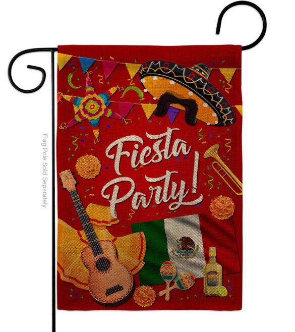 Fiesta Party - Party & Celebration Special Occasion Vertical Impressions Decorative Flags HG115176 Made In USA - Image 11