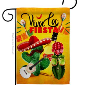 Fiesta Fun - Party & Celebration Special Occasion Vertical Impressions Decorative Flags HG115249 Made In USA