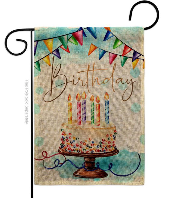 Birthday - Party & Celebration Special Occasion Vertical Impressions Decorative Flags HG115260 Made In USA - Image 13