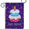 Celerate Birthday - Party & Celebration Special Occasion Vertical Impressions Decorative Flags HG137417 Made In USA