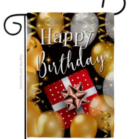 Happy Birthday - Party & Celebration Special Occasion Vertical Impressions Decorative Flags HG192155 Made In USA