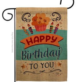 Birthday to You - Party & Celebration Special Occasion Vertical Impressions Decorative Flags HG192197 Made In USA