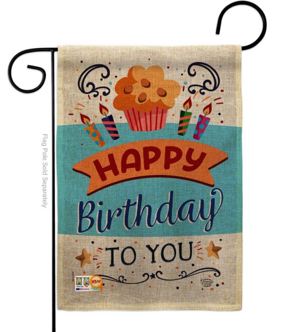 Birthday to You - Party & Celebration Special Occasion Vertical Impressions Decorative Flags HG192197 Made In USA - Image 11