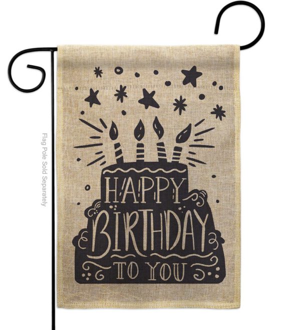 Happy Birthday to You - Party & Celebration Special Occasion Vertical Impressions Decorative Flags HG192223 Made In USA - Image 11