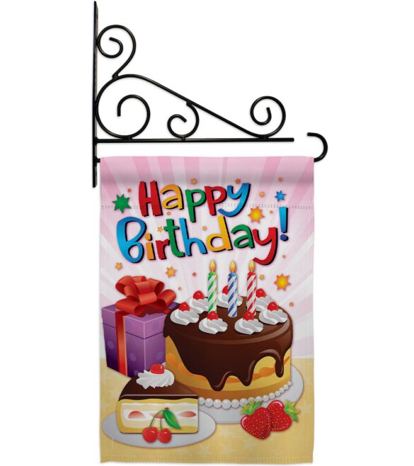 Happy Birthday - Party & Celebration Special Occasion Vertical Impressions Decorative Flags HG115073 Made In USA - Image 11