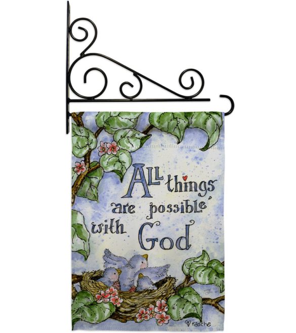 All Things Are Possible With God - Impressions Decorative Garden Flag G165110-BO - Image 12