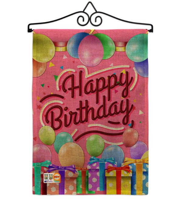 Celebrate Happy Birthday - Party & Celebration Special Occasion Vertical Impressions Decorative Flags HG115133 Made In USA - Image 10