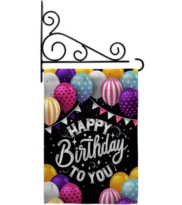 Birthday to You - Party & Celebration Special Occasion Vertical Impressions Decorative Flags HG115150 Made In USA - Image 8