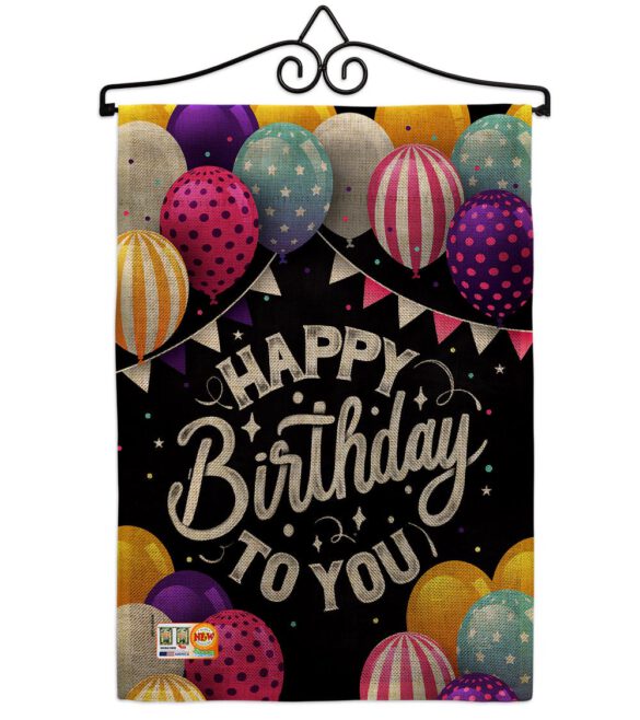 Birthday to You - Party & Celebration Special Occasion Vertical Impressions Decorative Flags HG115150 Made In USA - Image 13