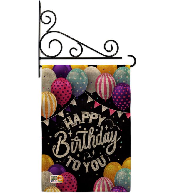 Birthday to You - Party & Celebration Special Occasion Vertical Impressions Decorative Flags HG115150 Made In USA - Image 14
