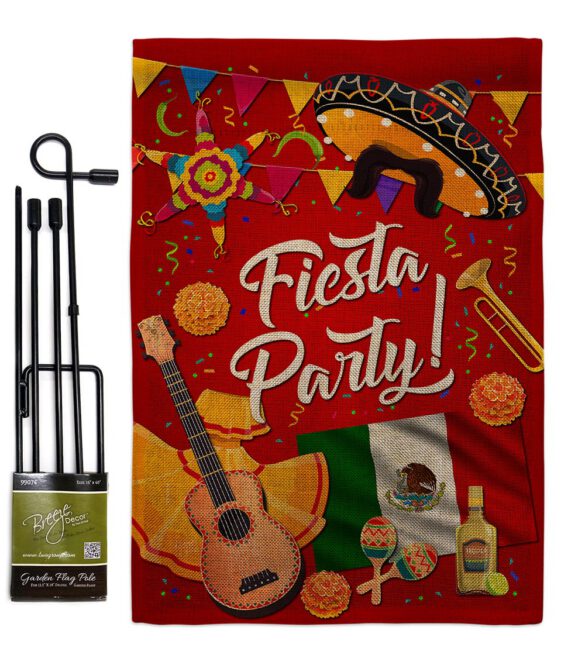 Fiesta Party - Party & Celebration Special Occasion Vertical Impressions Decorative Flags HG115176 Made In USA - Image 14