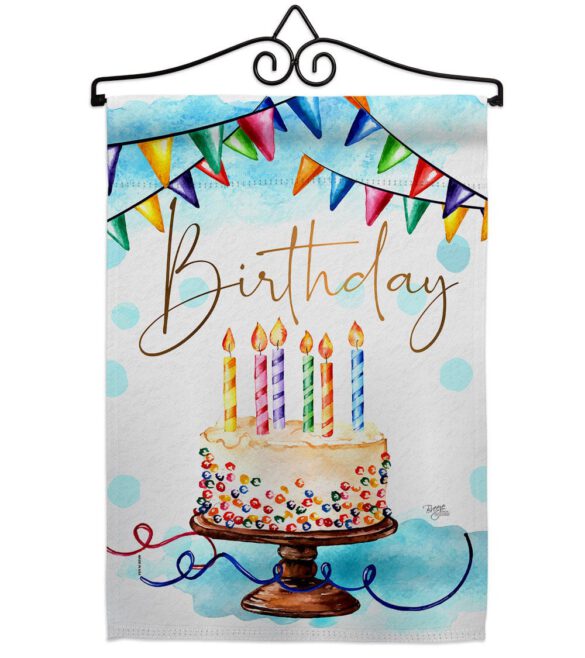 Birthday - Party & Celebration Special Occasion Vertical Impressions Decorative Flags HG115260 Made In USA - Image 7