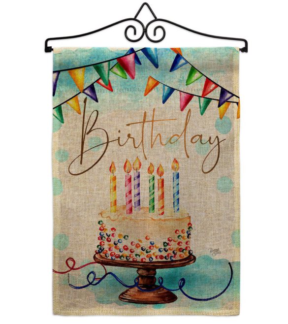 Birthday - Party & Celebration Special Occasion Vertical Impressions Decorative Flags HG115260 Made In USA - Image 19