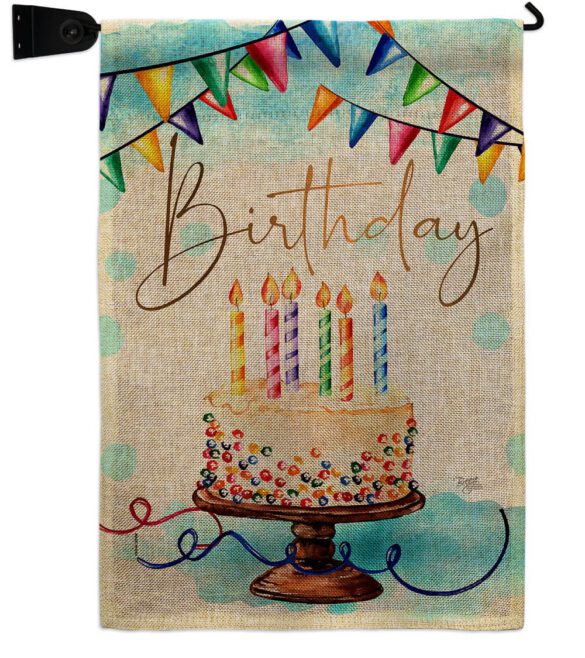 Birthday - Party & Celebration Special Occasion Vertical Impressions Decorative Flags HG115260 Made In USA - Image 21