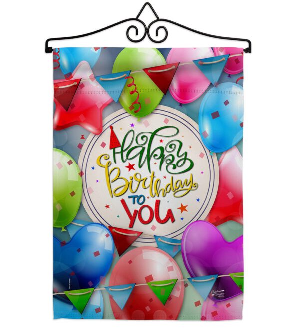 Celebrate Birthday - Party & Celebration Special Occasion Vertical Impressions Decorative Flags HG137081 Made In USA - Image 7