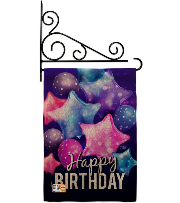 Happy Birthday Balloon - Party & Celebration Special Occasion Vertical Impressions Decorative Flags HG137180 Made In USA - Image 14