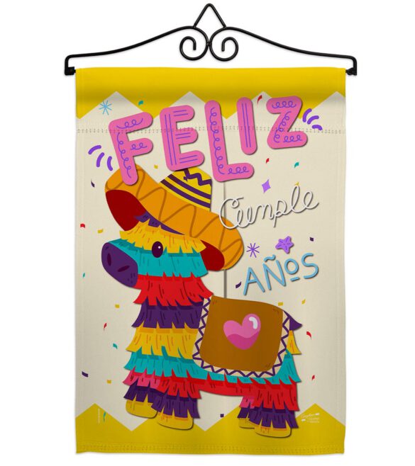 Feliz Cumpleaños - Party & Celebration Special Occasion Vertical Impressions Decorative Flags HG137194 Made In USA - Image 7