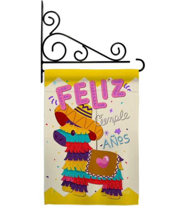 Feliz Cumpleaños - Party & Celebration Special Occasion Vertical Impressions Decorative Flags HG137194 Made In USA - Image 8