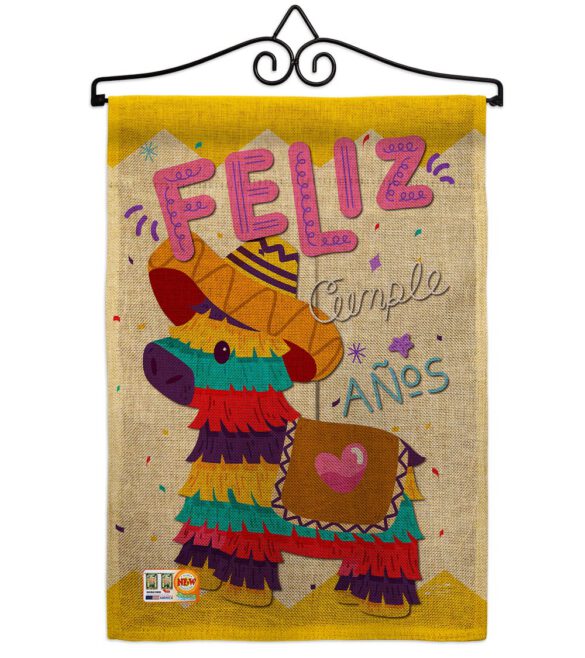 Feliz Cumpleaños - Party & Celebration Special Occasion Vertical Impressions Decorative Flags HG137194 Made In USA - Image 13
