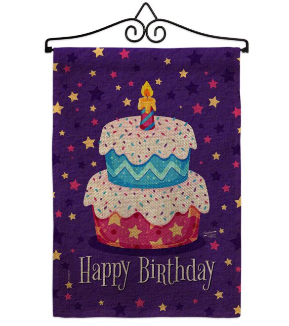 Celerate Birthday - Party & Celebration Special Occasion Vertical Impressions Decorative Flags HG137417 Made In USA - Image 17