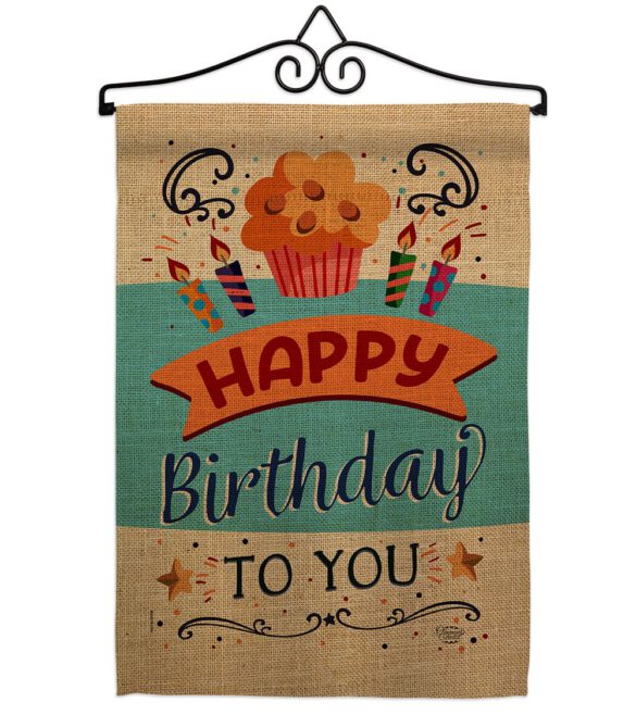 Birthday to You - Party & Celebration Special Occasion Vertical Impressions Decorative Flags HG192197 Made In USA - Image 7