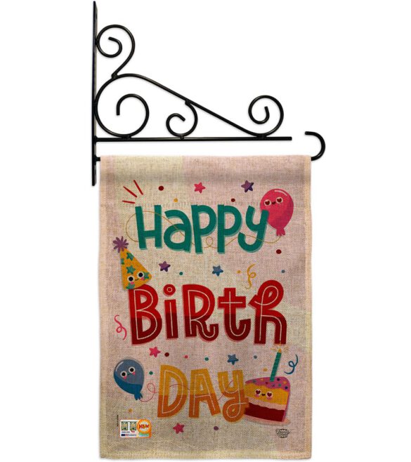 Cute Birthday - Party & Celebration Special Occasion Vertical Impressions Decorative Flags HG192209 Made In USA - Image 14