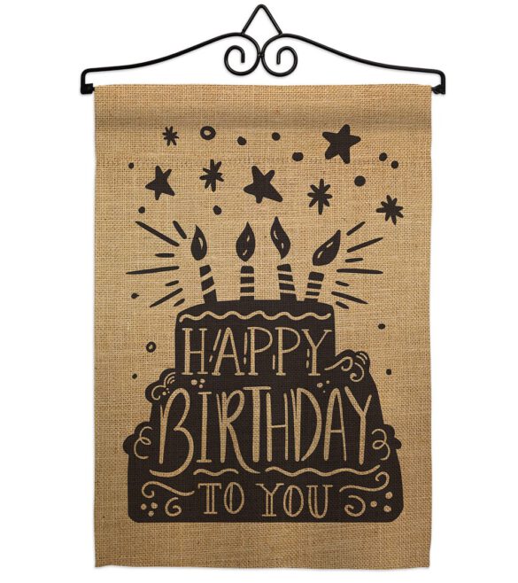 Happy Birthday to You - Party & Celebration Special Occasion Vertical Impressions Decorative Flags HG192223 Made In USA - Image 7