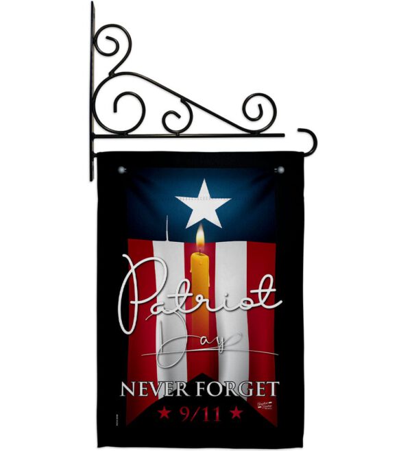 9/11 Never Forget - Patriotic Americana Horizontal Impressions Decorative Flags HG130395 Made In USA - Image 18