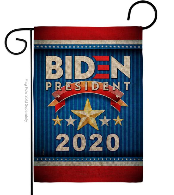 Biden 2020 President - Patriotic Americana Vertical Impressions Decorative Flags HG170076 Made In USA - Image 11