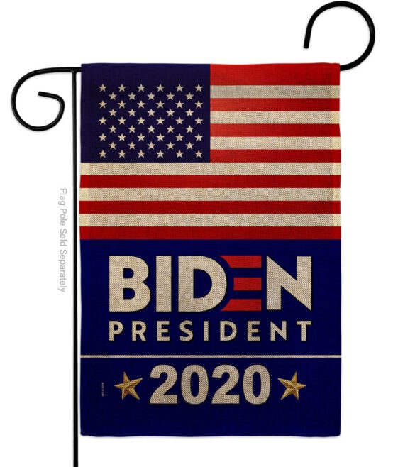 2020 Biden - Patriotic Americana Vertical Impressions Decorative Flags HG170077 Made In USA - Image 12