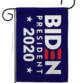Biden President 2020 - Patriotic Americana Vertical Impressions Decorative Flags HG170079 Made In USA