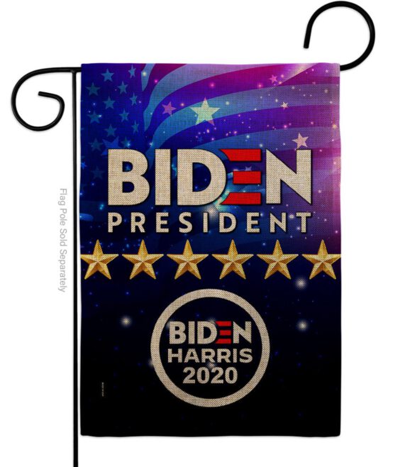 Biden Harris - Patriotic Americana Vertical Impressions Decorative Flags HG170126 Made In USA - Image 11