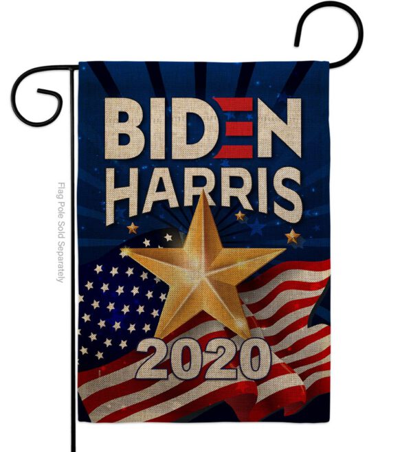 2020 Biden Harris - Patriotic Americana Vertical Impressions Decorative Flags HG170129 Made In USA - Image 12