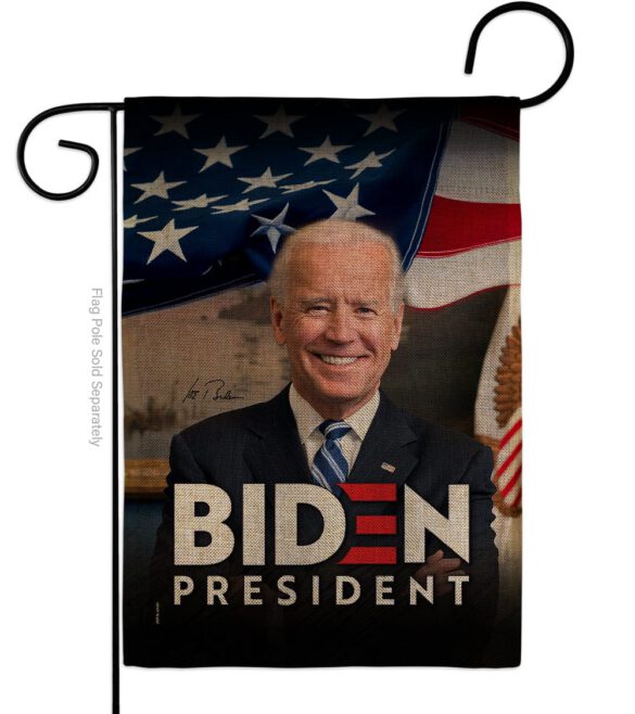 Biden President 2020 - Patriotic Americana Vertical Impressions Decorative Flags HG170136 Made In USA - Image 11