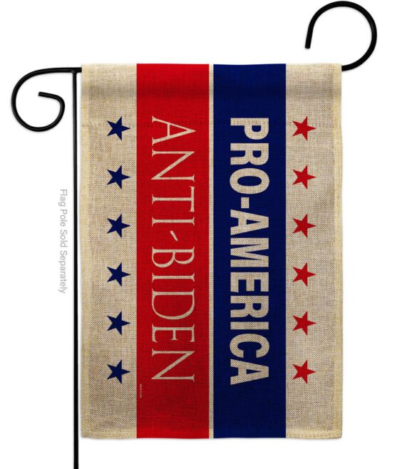 America Anti Biden - Patriotic Americana Horizontal Impressions Decorative Flags HG170251 Made In USA - Image 14
