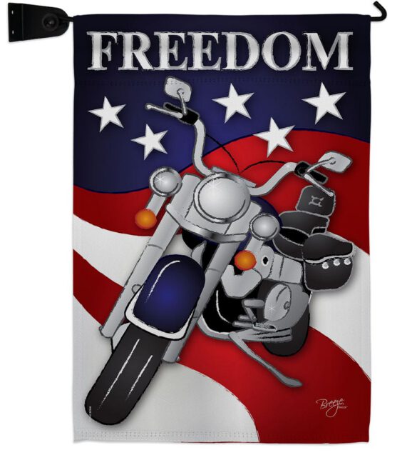 Freedom - Patriotic Americana Vertical Impressions Decorative Flags HG111045 Made In USA - Image 21