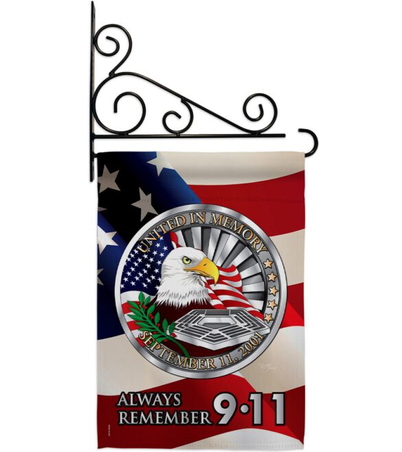 Always Remember - Patriotic Americana Vertical Impressions Decorative Flags HG111063 Made In USA - Image 12