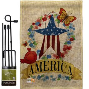 Garden Flag Patriotic GS111073 B