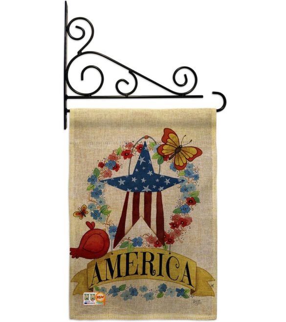 America Banner Star - Patriotic Americana Vertical Impressions Decorative Flags HG111073 Made In USA - Image 13