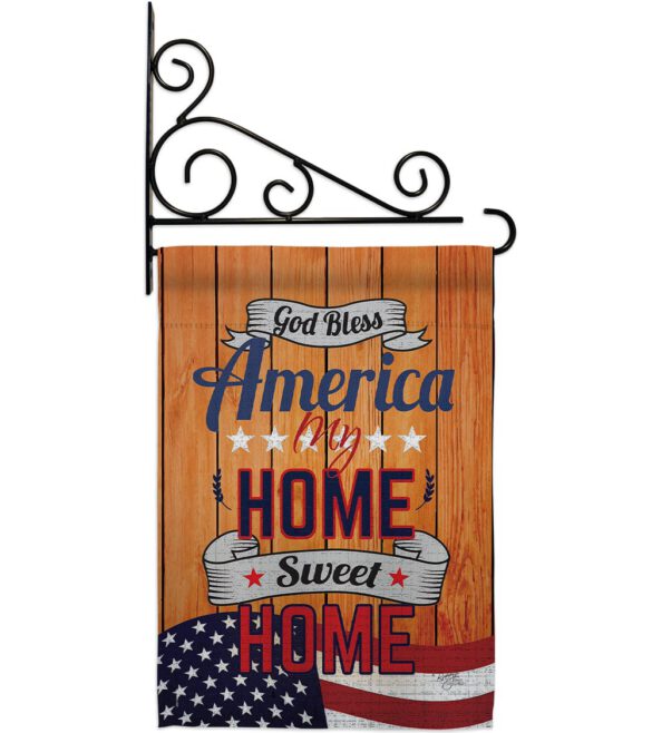 America My Home - Patriotic Americana Vertical Impressions Decorative Flags HG111075 Made In USA - Image 12