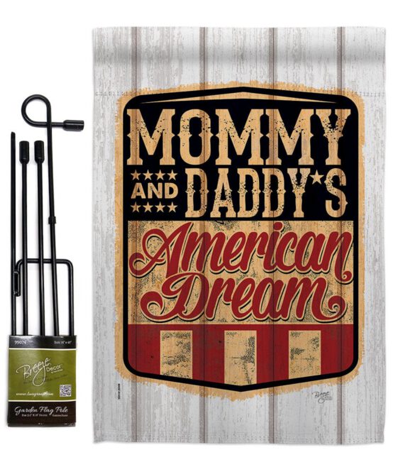 American Dream - Patriotic Americana Vertical Impressions Decorative Flags HG111101 Made In USA - Image 5
