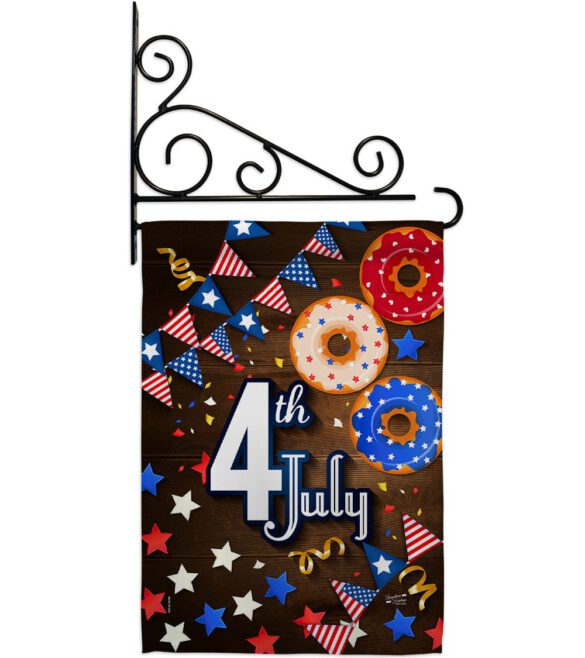 4th July - Patriotic Americana Vertical Impressions Decorative Flags HG137203 Made In USA - Image 9