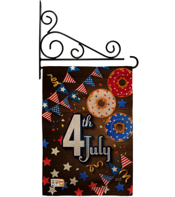 4th July - Patriotic Americana Vertical Impressions Decorative Flags HG137203 Made In USA - Image 15