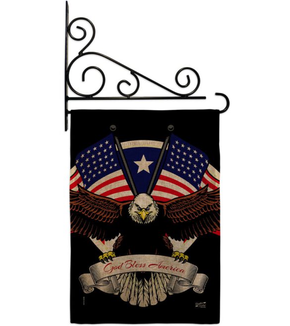 God Bless America - Patriotic Americana Vertical Impressions Decorative Flags HG137309 Made In USA - Image 14